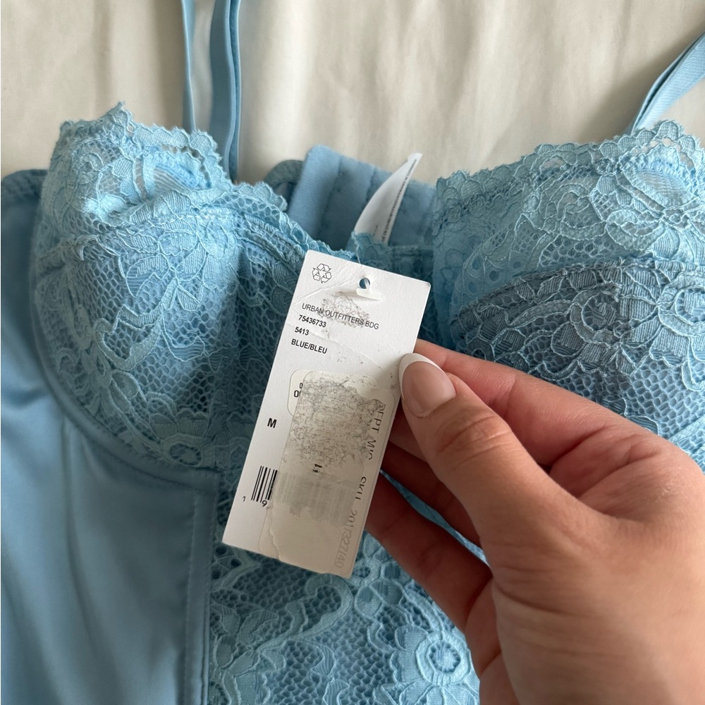 Urban Outfitters Blue Corset - Picture 5 of 6